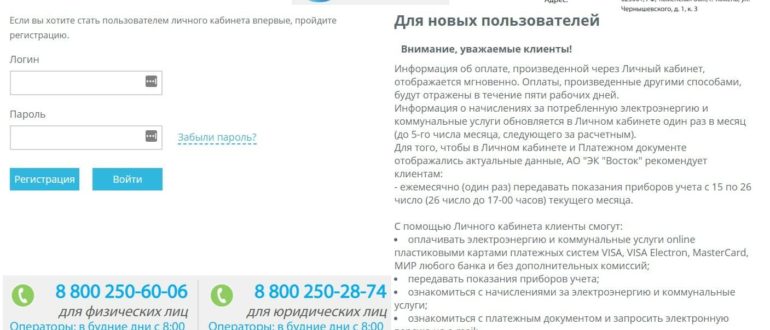 Восток Электра Ру