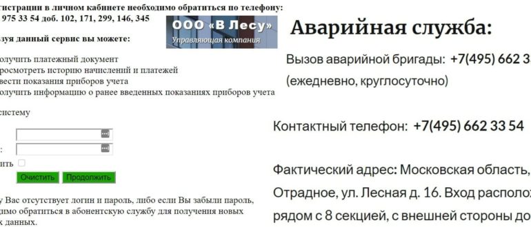 Vlesu Pro личный кабинет