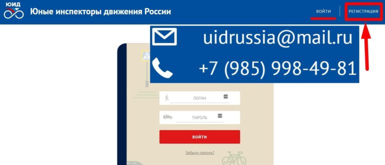ЮИД России личный кабинет