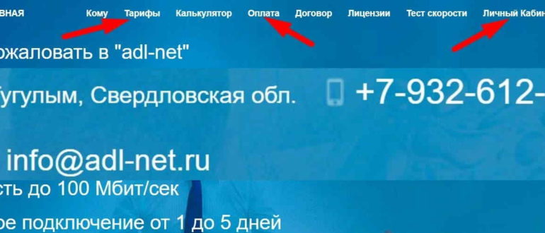 Адл Нет личный кабинет