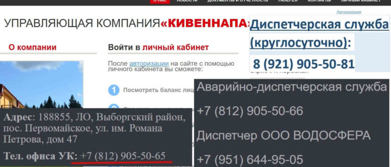 УК Кивеннапа сайт